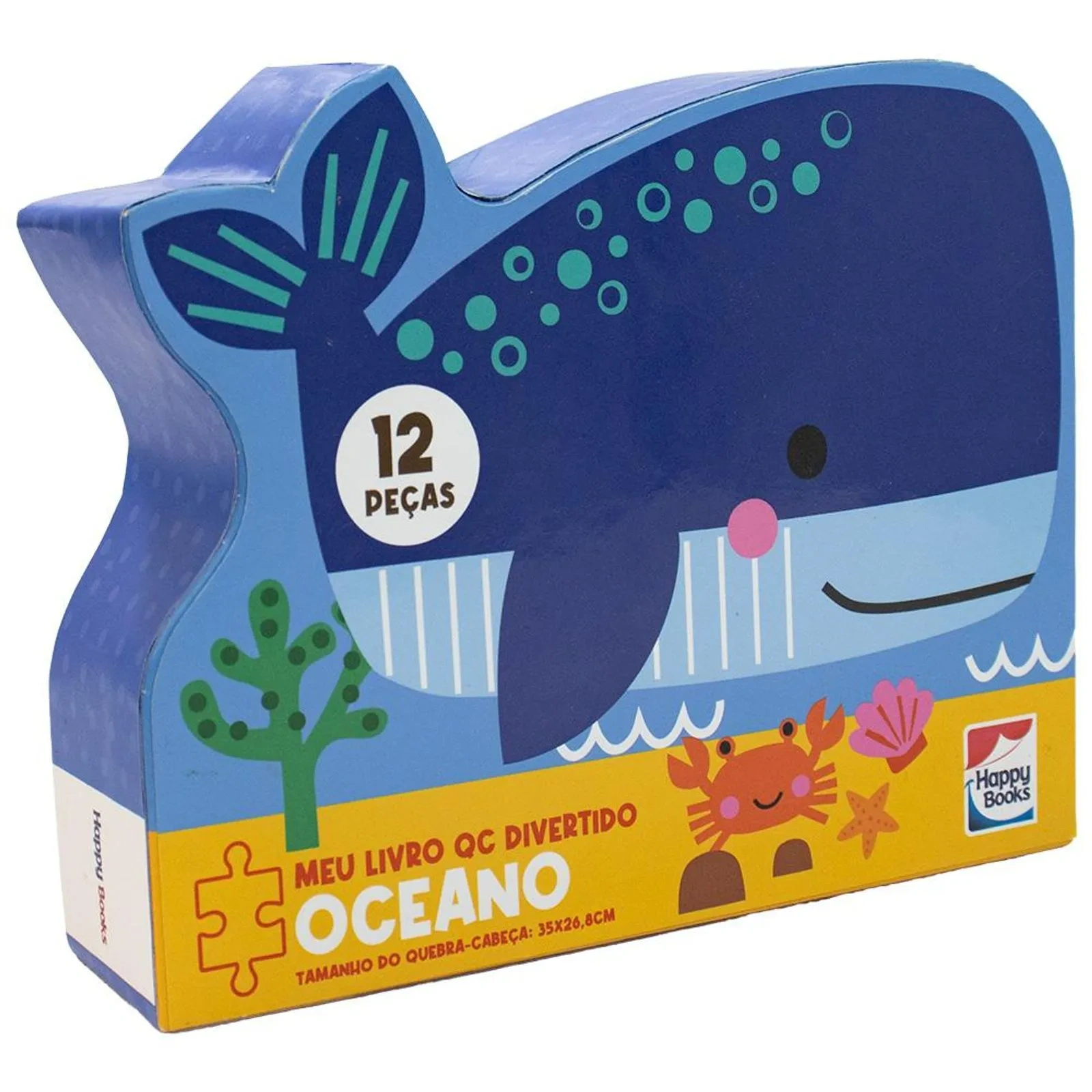 Meu livro quebra cabeça divertido - Oceano
