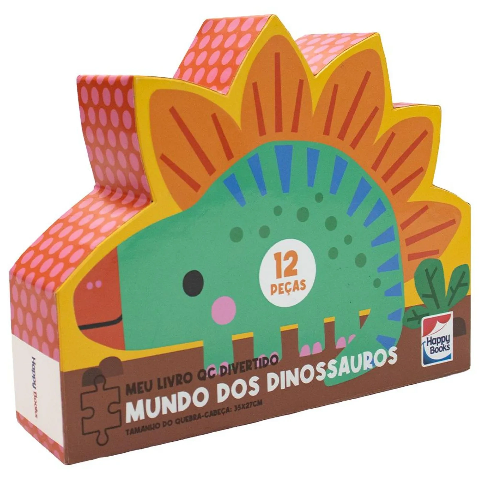 Meu livro quebra cabeça divertido - DINOSSAUROS