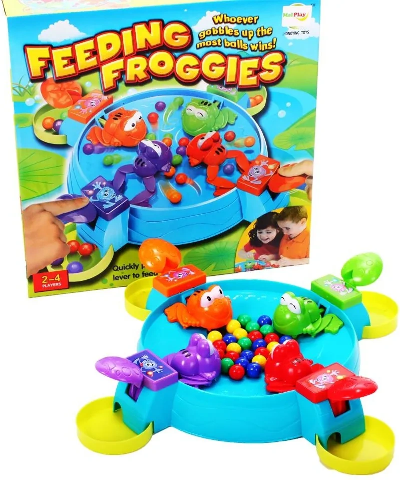 Jogo Sapinhos pega bolinhas