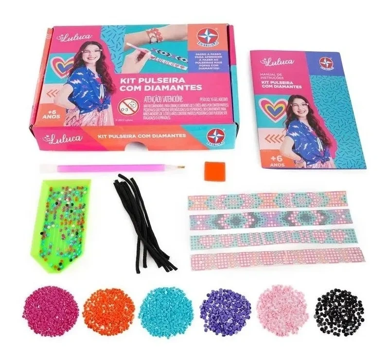 Kit Pulseira Com Diamantes