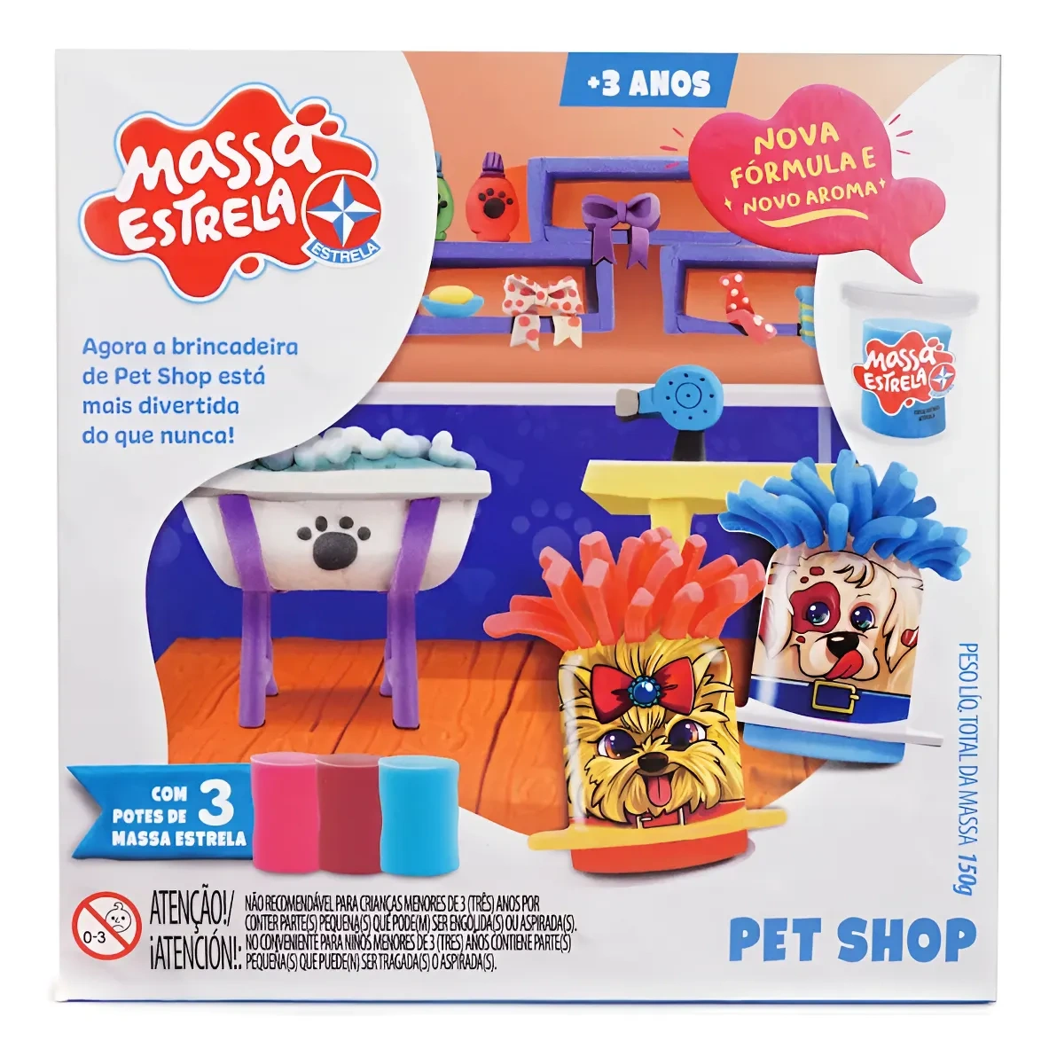 Kit de massinha - PET SHOP