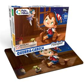 QUEBRA-CABEÇA - PINÓQUIO 80 PEÇAS
