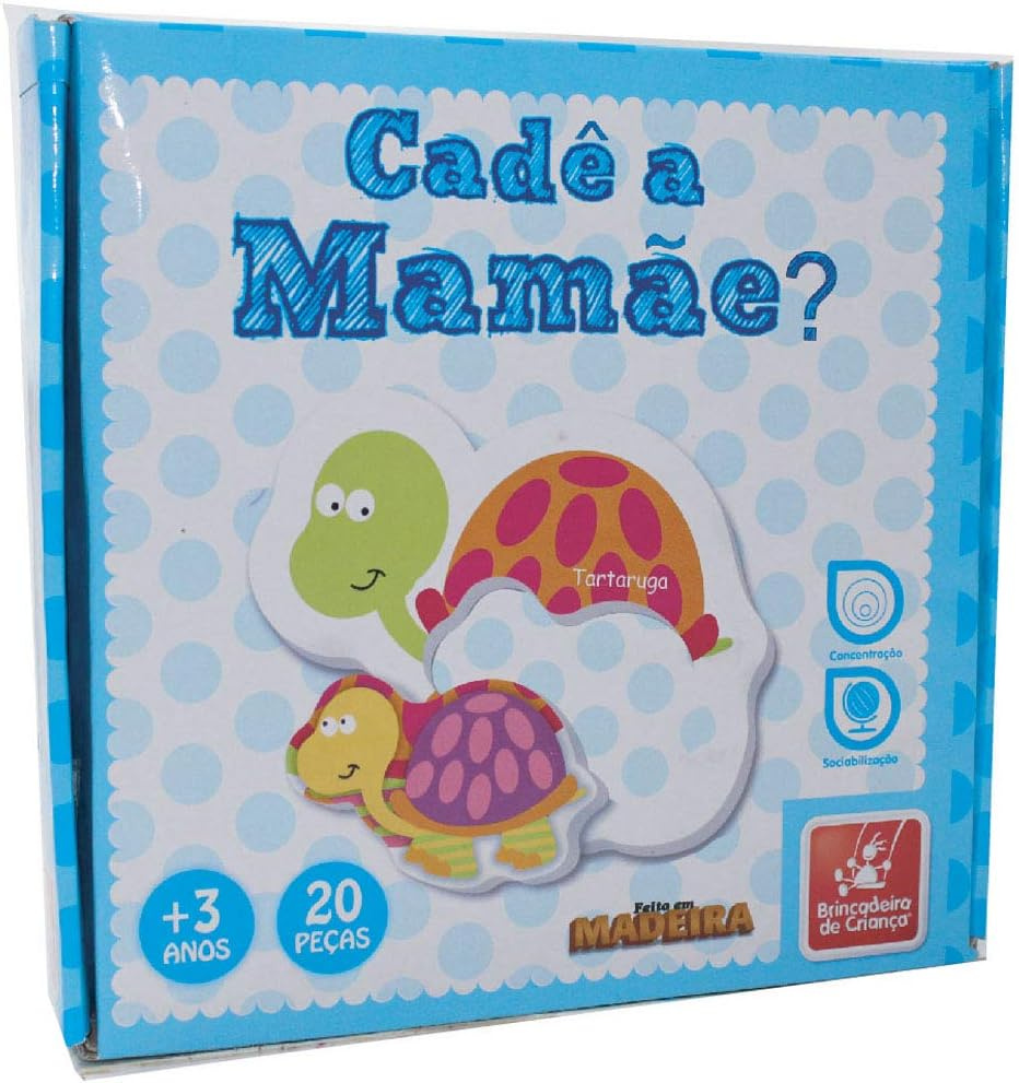 QUEBRA-CABEÇA CADÊ A MAMÃE