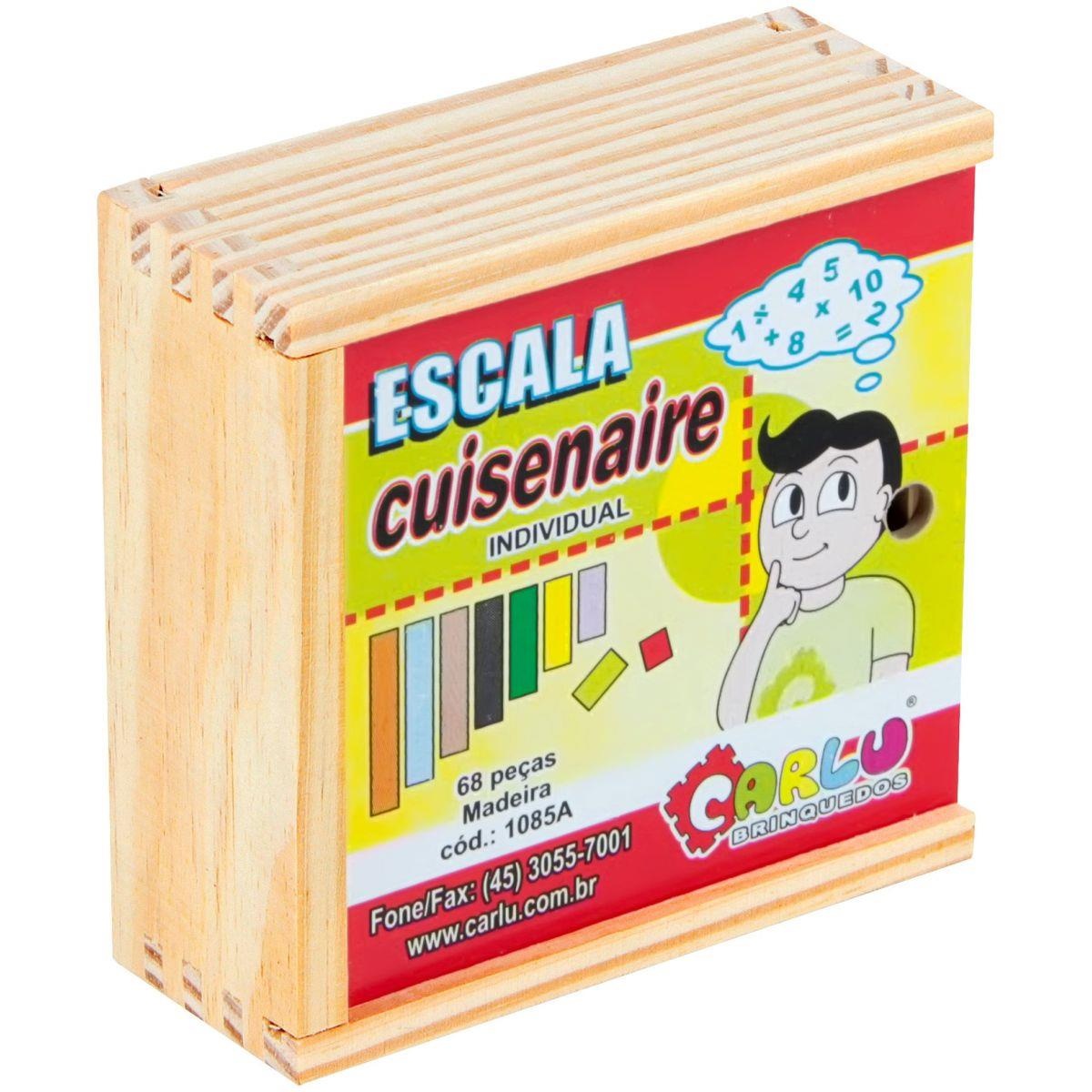 Escala Cuisenaire Indiv.68pcs