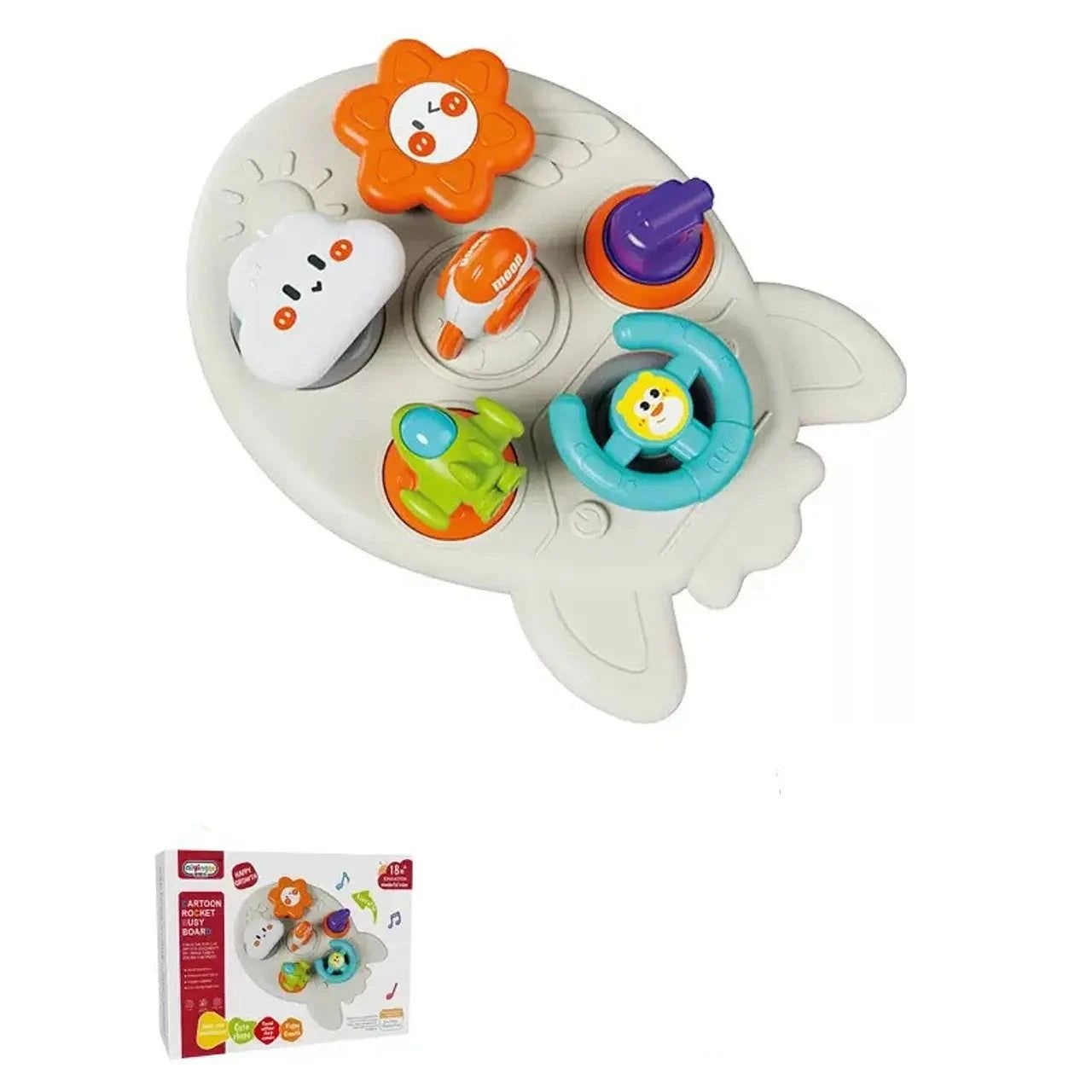 Foguete sensorial Montessori