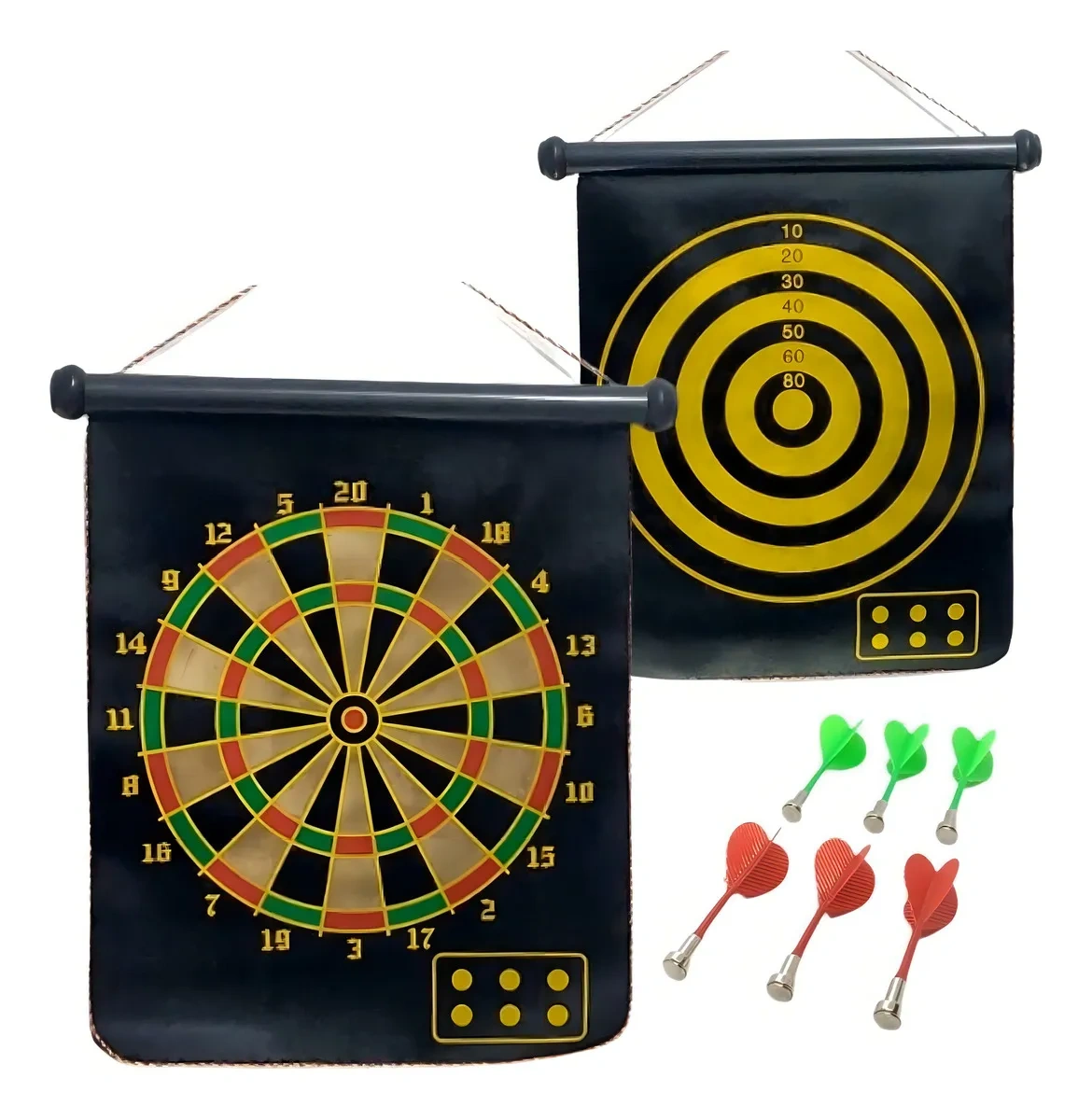 Jogo De Dardos Magnético com 6 Dardos