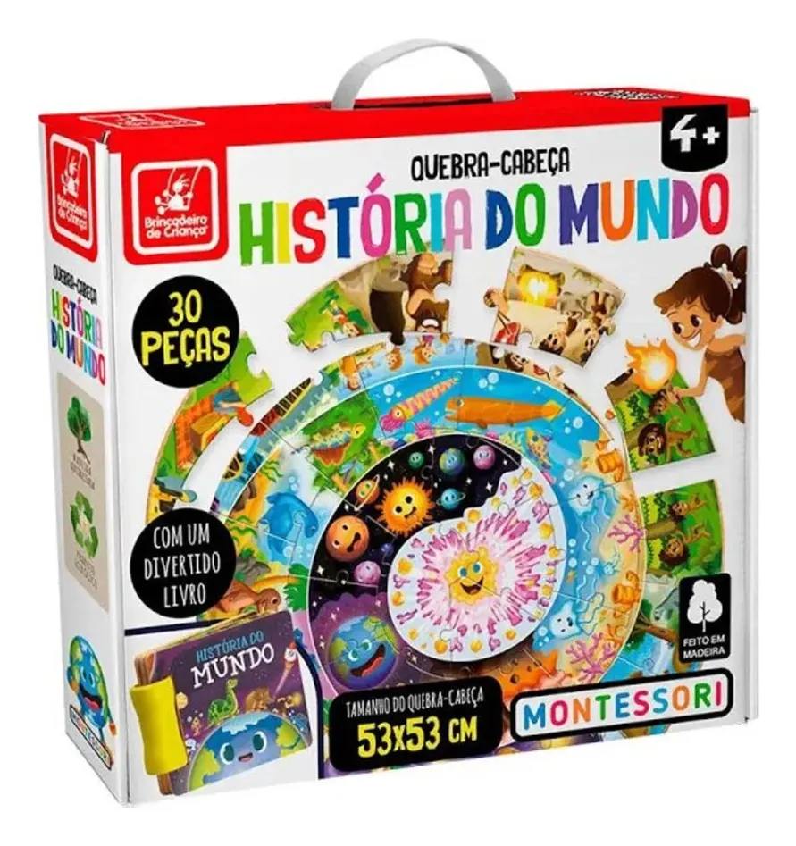 QUEBRA CABEÇA - HISTÓRIA DO MUNDO