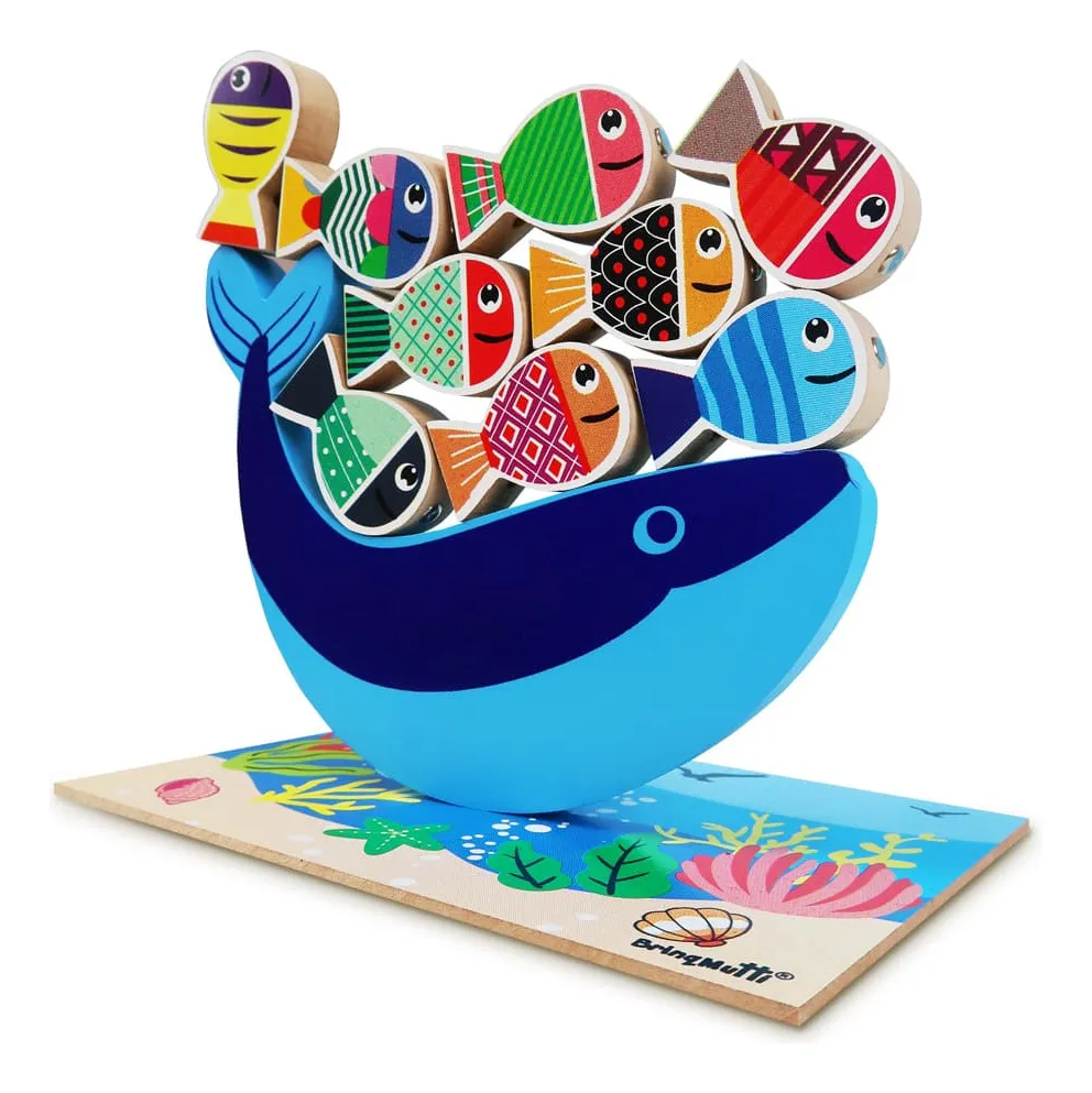 Equilibre E Pesque Brinquedo Educativo