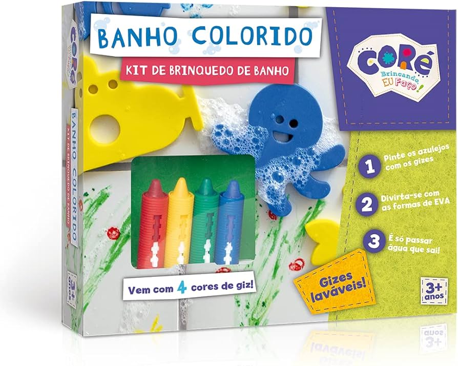 Kit Banho Colorido