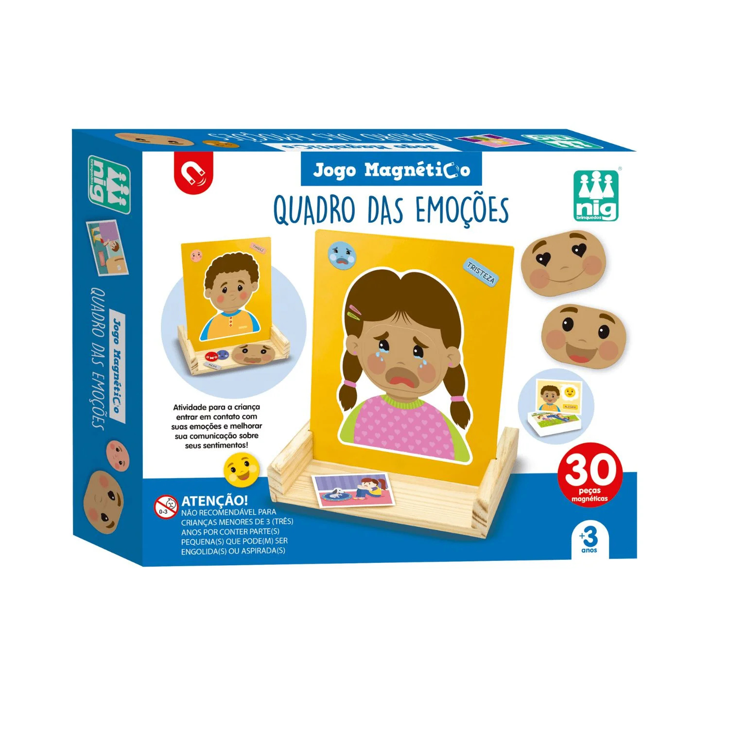 Jogo Magnético Quadro das Emoções