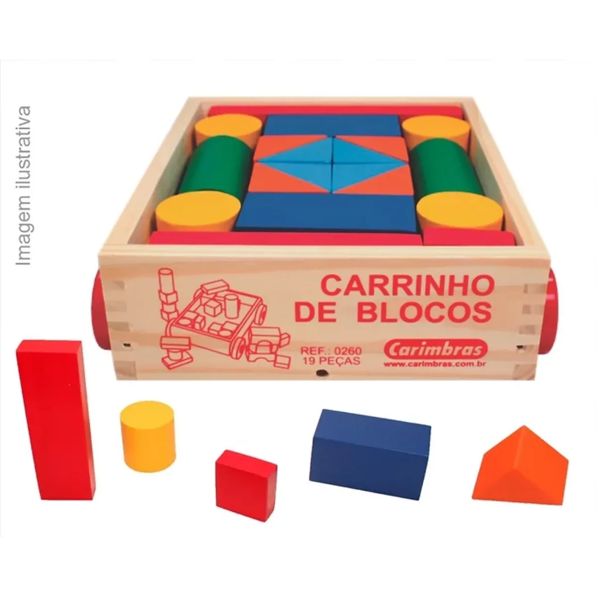 CARRINHO DE BLOCOS