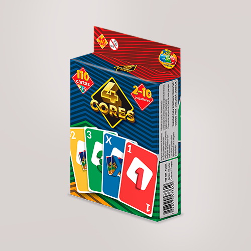 Jogo de cartas 4 Cores