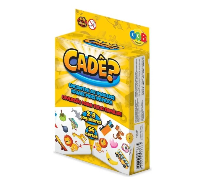 JOGO DE CARTAS CADÊ? (Achei!)